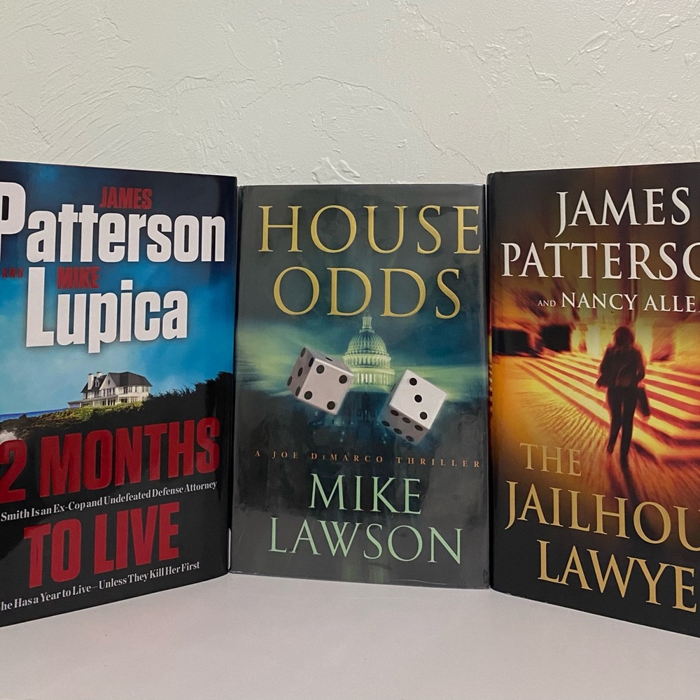 James Patterson and Mike Lawson Thriller Book Set